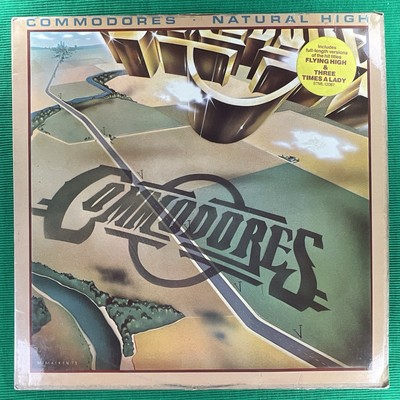 Commodores - Natural High - EX LP album 1978 Motown