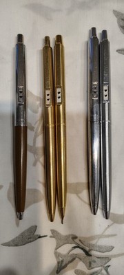 Lot Of 5 Paper mate Ball Point Pens, Pencil Made In USA