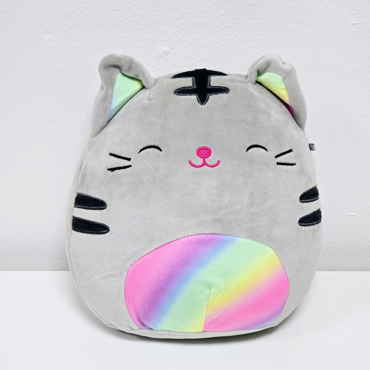 Squishmallow Tally Cat Squishmallows Cat Rainbow Tummy 8” 19cm