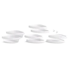 Sterling Store+ Basic 10-Piece Shelf Bin Caddy Accessory Kit in White 88028700-0