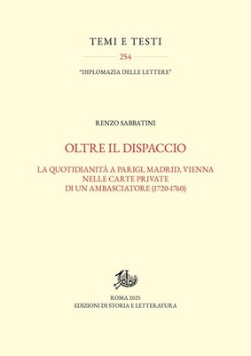 Buch - Renzo Sabbatini - Beyond Il Dispaccio. La Quotidianita A Paris, Madrid, 
