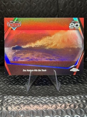 2026 Topps Chrome Disney Doc Hudson Hits the Track #CRS-8 Cars 20th