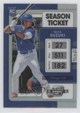 2022 Panini Chronicles Contenders Optic Holo Prizm Seiya Suzuki #2 0xu1