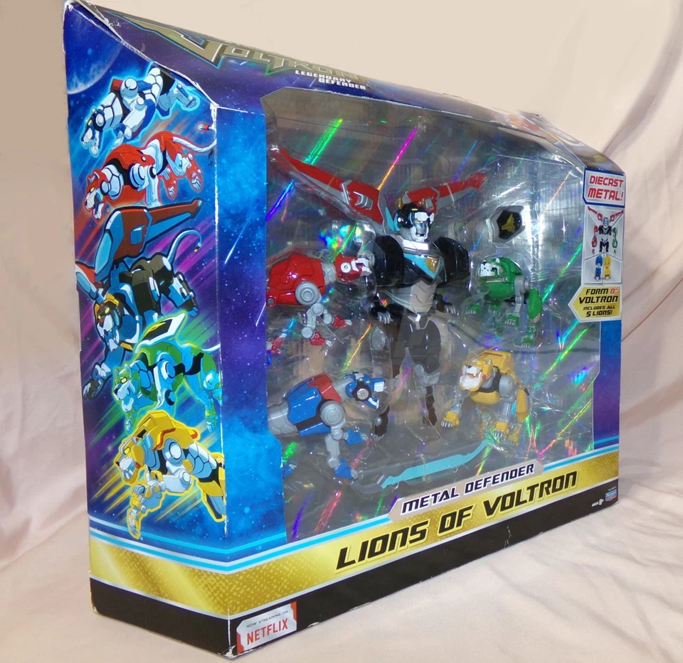 VOLTRON LEGENDARY METAL DEFENDER SET-New-Diecast-Dreamworks-2017-SDCC-FREE SHIPP - Image 3 of 4