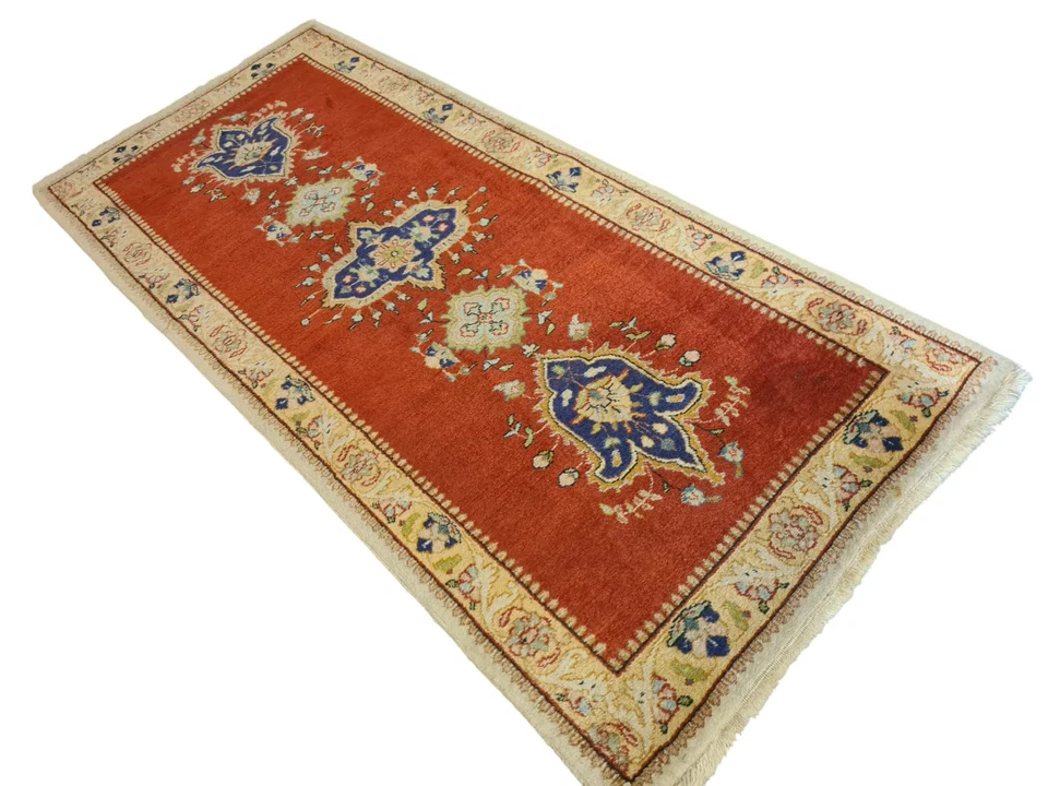 Perserteppich Orientteppich Handgeknüpfter Teppich Täbris 180x80cm - Bild 2 von 4