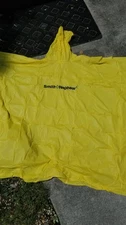 3 SMITH & NEPHEW YELLOW RAIN PONCHOS  1 SIZE FITS ALL