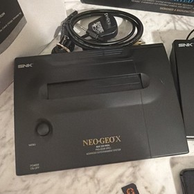 SNK Neo Geo X Gold Limited Edition Console COMPLETE + Ninja Masters PLEASE READ