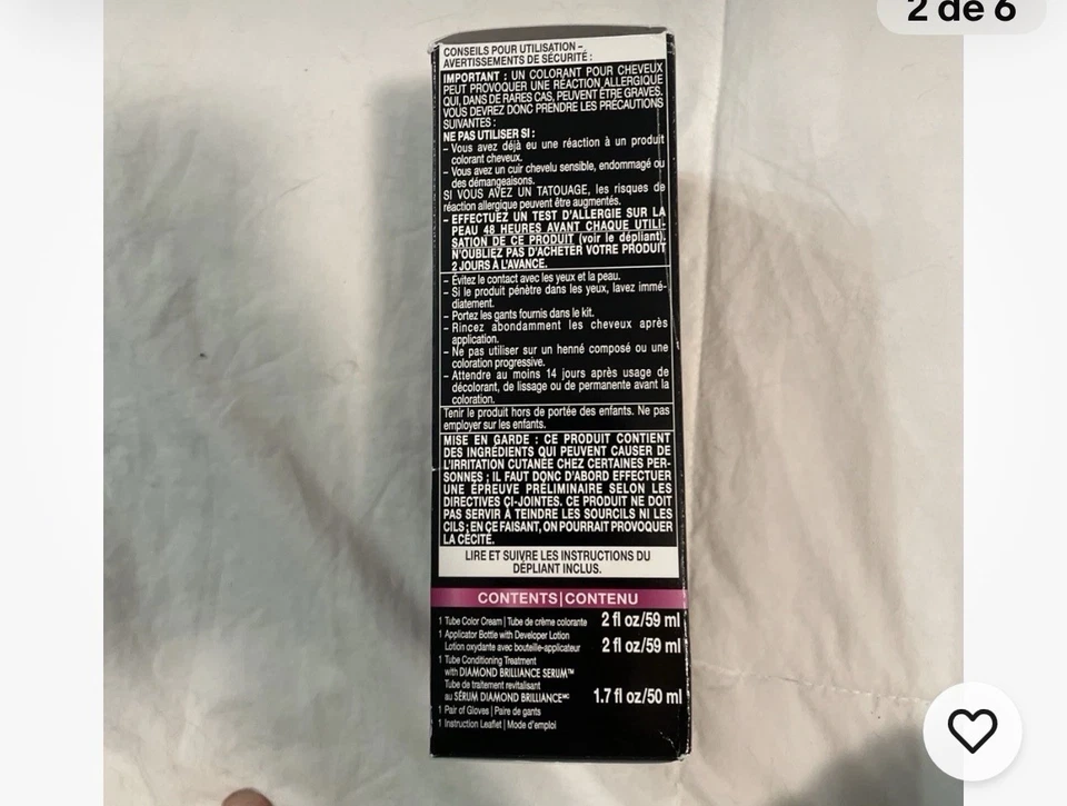 Color de pelo Schwarzkopf Color Ultime, 5,29 rojo vintage, 1 aplicación - permanente Foto 2 de 4