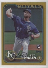 2024 Topps Series 1 Gold Foil Alec Marsh #163 p9p