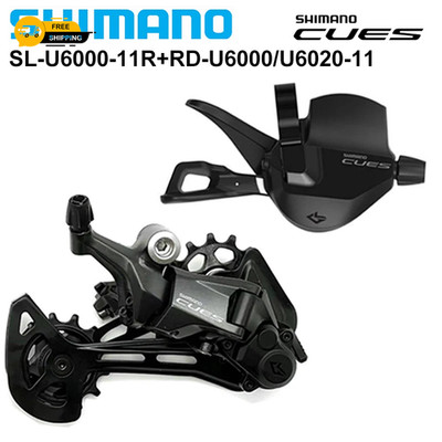 Shimano CUES U6000 11-fach Schalthebel SL-U6000-11R + Schaltwerk RD-U6020-11 O