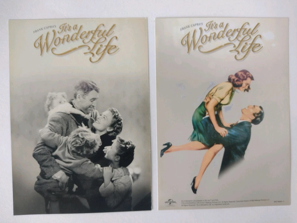 It's a Wonderful Life DVD 2 Discs *New & Sealed* In Sleeve Plus 2 x Photo Cards - Image 3 of 4