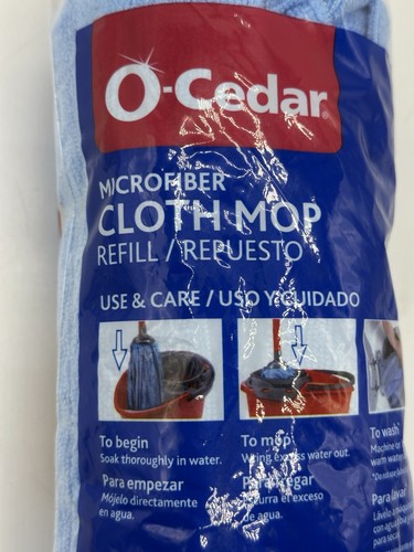 O-Cedar Microfiber Cloth Wet Mop Head Efficient Floor Cleaning, High Absorbency - Picture 5 of 6