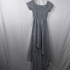 Show Me Your Mumu Striped High Low Maxi DressSize Large