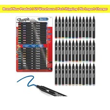 Sharpie Creative Markers 36 Count Acrylic Paint Variety Pack Bullet Tip NEW