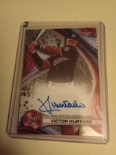 2024 Bowman's Best Victor Hurtado AUTOGRAPH #B24VH Baseball Card