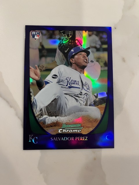Salvador Perez 2011 Bowman Bowman Draft Chrome Purple Refractor
