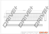 Dr!Ve+ DP1110.12.0005 Filter, Innenraumluft FÜR Ford Seat Vw