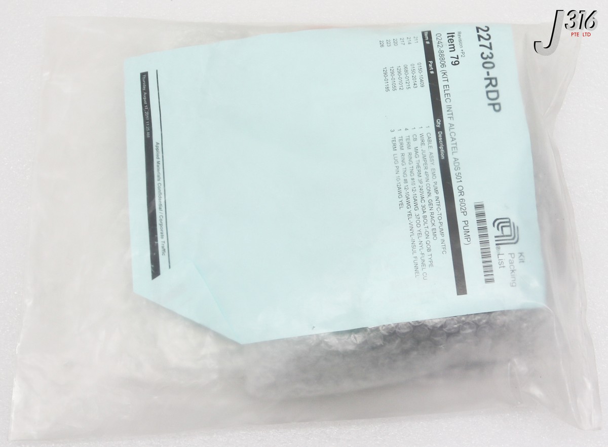 C3824 APPLIED MATERIALS KIT, ELECT INTFC ALCATEL ADS 501 OR 602P