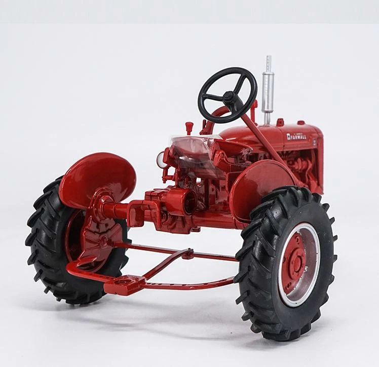 1: 16 Red Alloy Antekus Tractor Farmall B Agricultural Vehicle Model Collection - Image 4 of 4