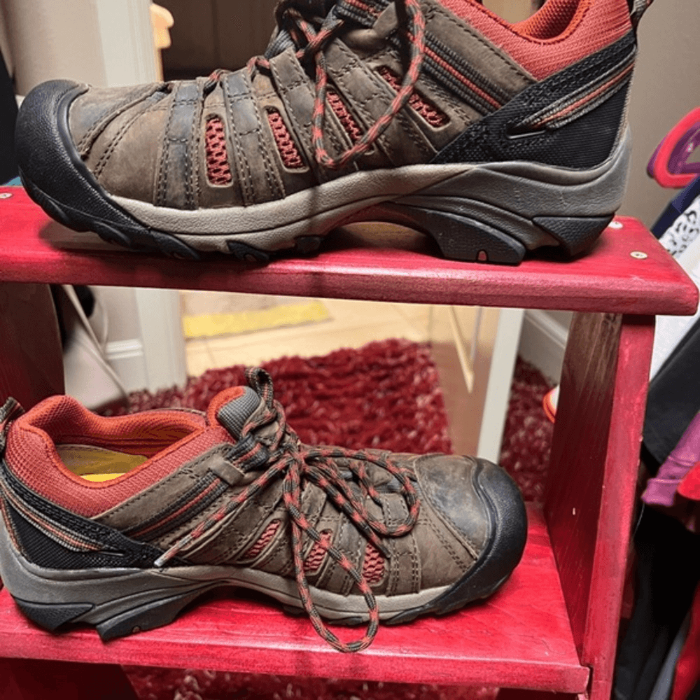 KEEN UTILITY scarpe donna Flint punta bassa morbida marrone