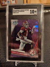 Kool-Aid McKinstry  /10 Purple Sapphire 2023 Bowman Chrome U University SGC 10
