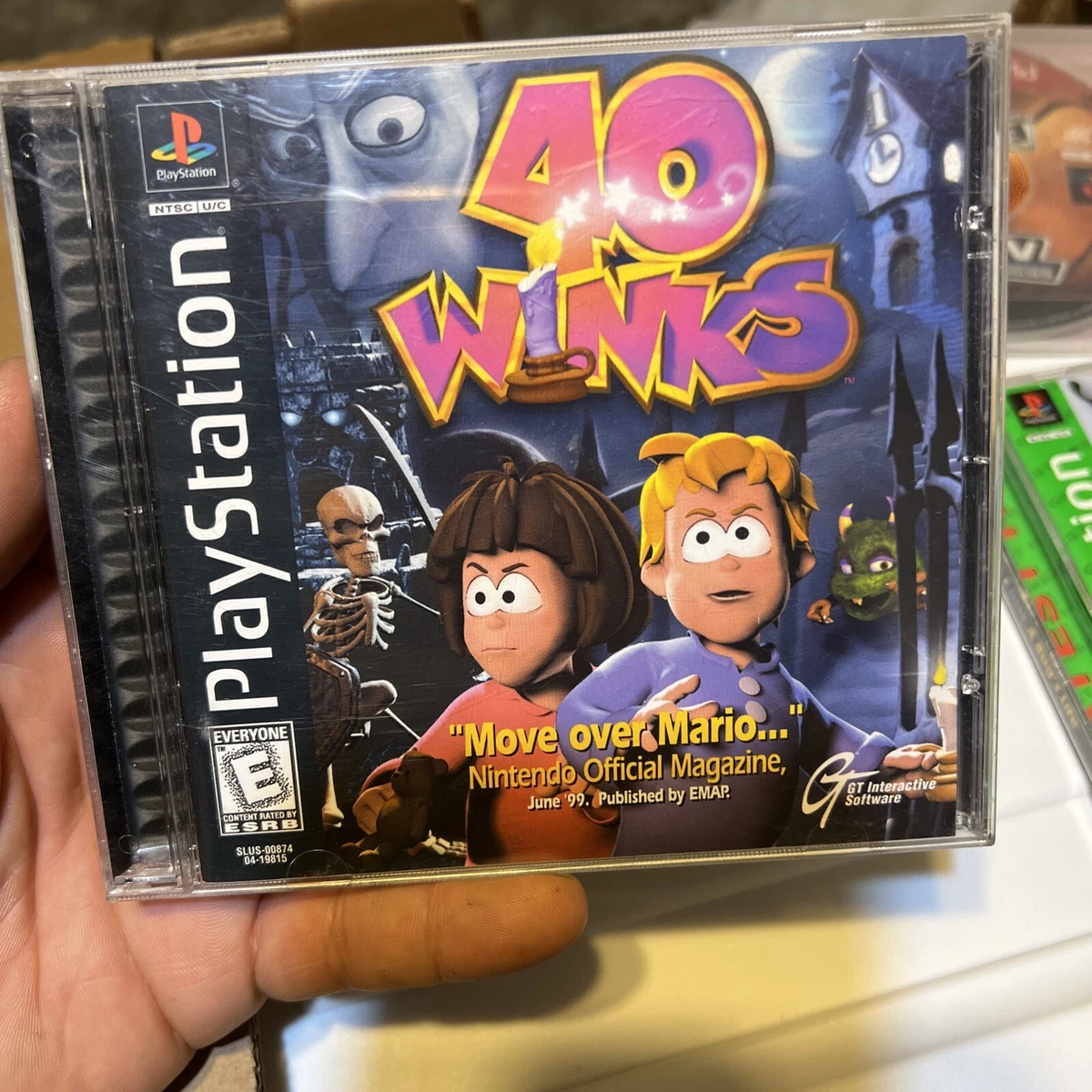 40 Winks Sony PlayStation 1 1999 742725198159 eBay