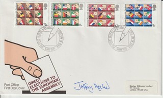 JEFFREY ARCHER FIRMADO SOBRE PRIMER DÍA "POLÍTICO"
