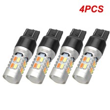 4x 7440 7443 7444 Led Whiteamber Switchback Turn Signal Light Drl Parking Bulbs 4x 7440 7443 7444 Led Whiteamber Switchback Turn Signal Light Drl Parking Bulbs