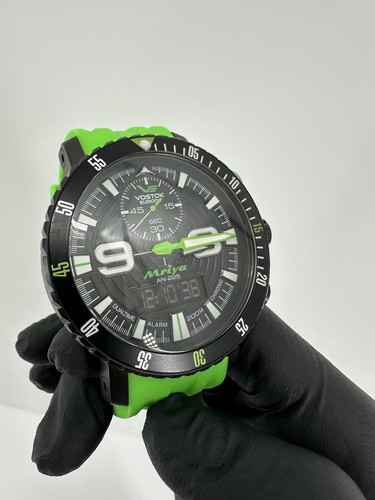Orologio Uomo Vostok-Europe Mriya Cronografo 9516-5554251 45mm Edizione Limitata - Foto 13 di 17