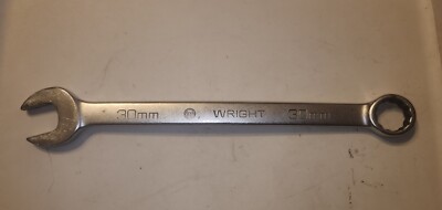 Wright Tools 30MM Metric Combination Wrench 11-30 USA Industrial Heavy Duty