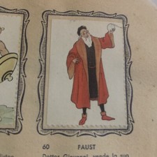 FIGURINA N.60 MASCHERE E FAVOLE  ED. MAP ANNI’50 OTTIME DA RECUPERO