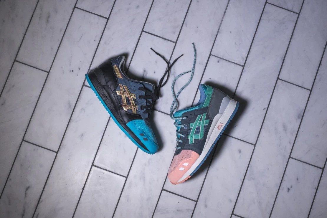 2015 RONNIE FIEG X ASICS GEL LYTE 3 III HOMAGE SIZES UK 7 7.5 9 10.5 NEW
