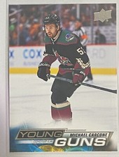 2022-23 Upper Deck #491 MICHAEL CARCONE RC Rookie Young Guns  Arizona Coyotes