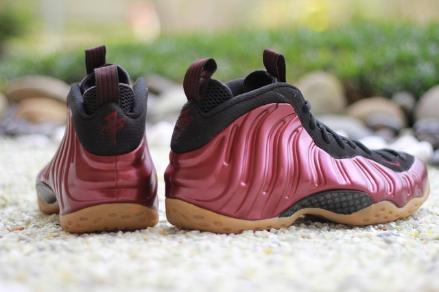 burgundy foamposites