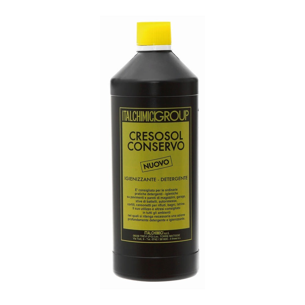 Creolina Detergente Igienizzante Disinfettante 1 L POLLAI STALLE CUCCE CRESOSOL
