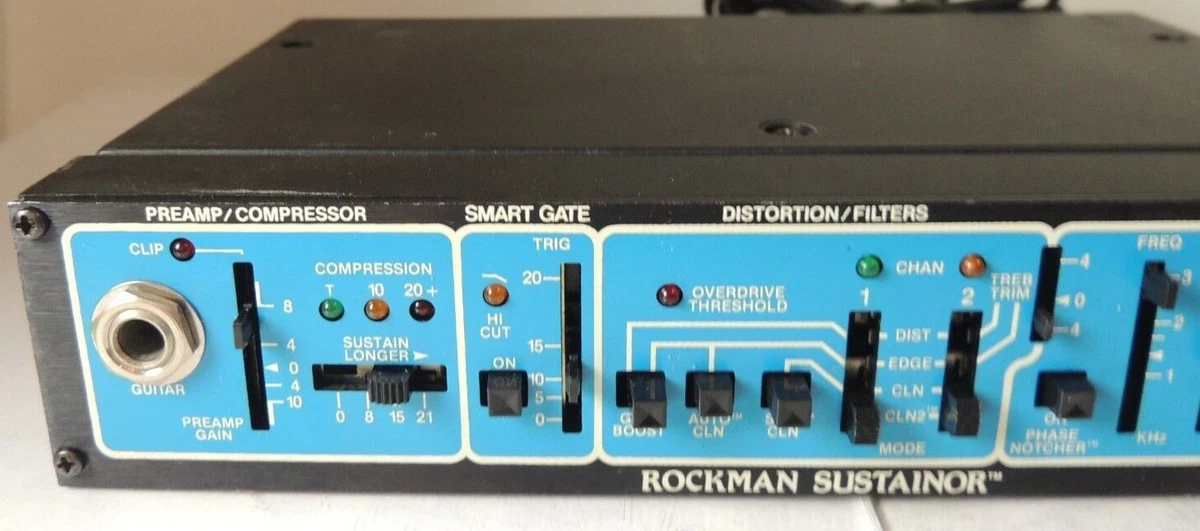 Vintage Rockman Sustainor Model 200 Effects Processor Tom Scholz SR&D