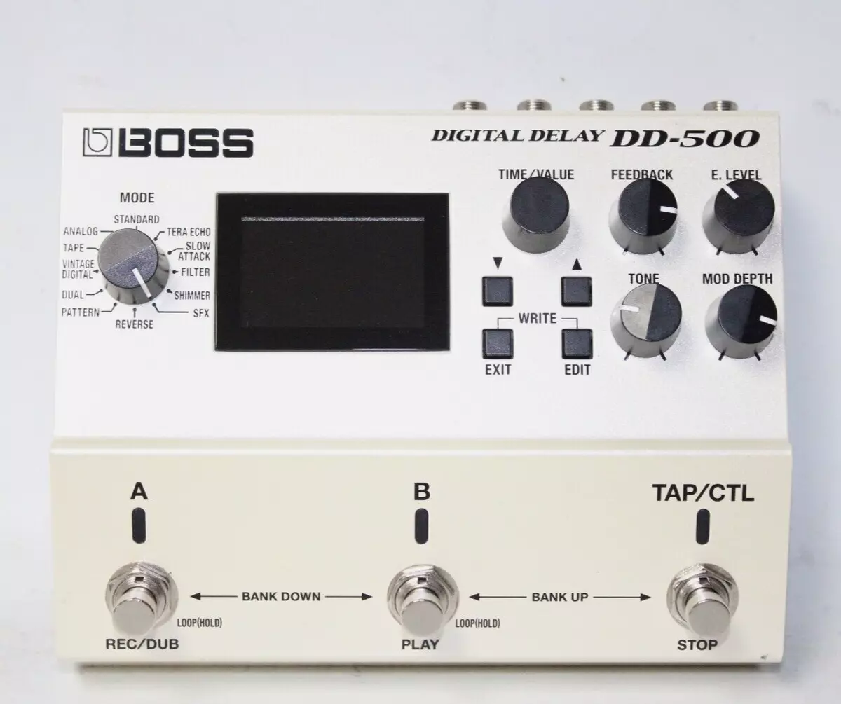 Boss DD-500 Digital Delay Guitar Effect Pedal New Open Box Free