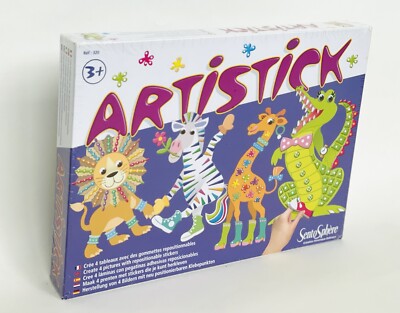 Artistick sento sphere 320 collage kit African animals NEW
