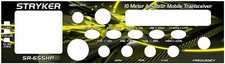 Stryker SR-655HP CB Radio Face Plate Graphic Decal Any Design Color Galaxy RCI