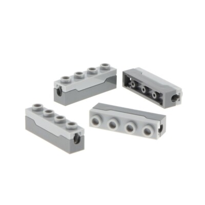 4x Lego Kanone 1x4x1 neu-hell dunkel grau Feder Katapult Star Wars 75054 15301c0