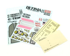 Kyosho DECALS Ultima JJ 1987 JOEL JOHNSON Stickers UTD001