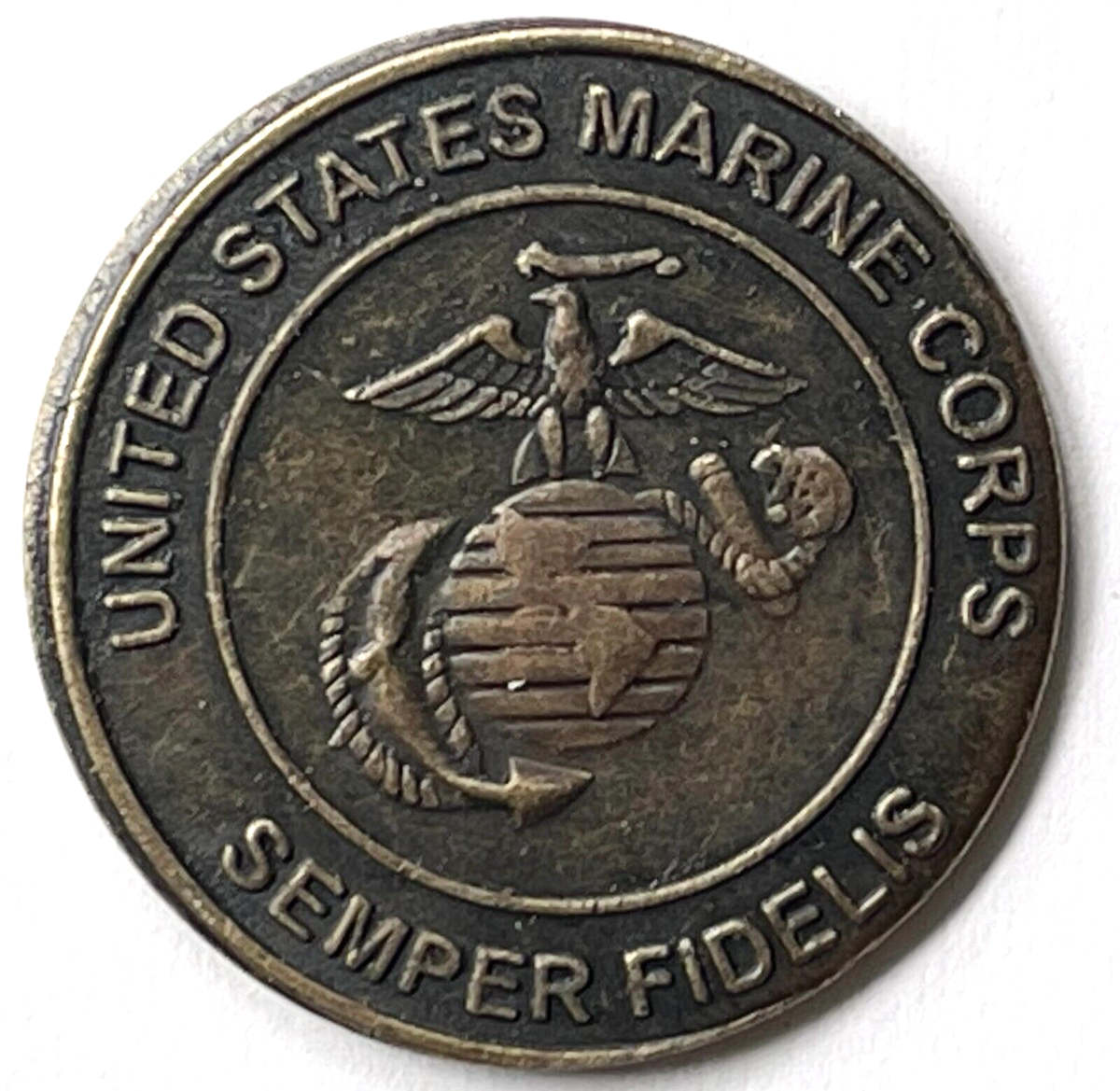 U.S. MARINE CORPS TOYS FOR TOTS FOUNDATION COIN TOKEN SEMPER