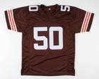 Jacob Phillips Signed Cleveland Browns Jersey (JSA COA) 2020 3rd Rd Pck LSU / LB — photo 3