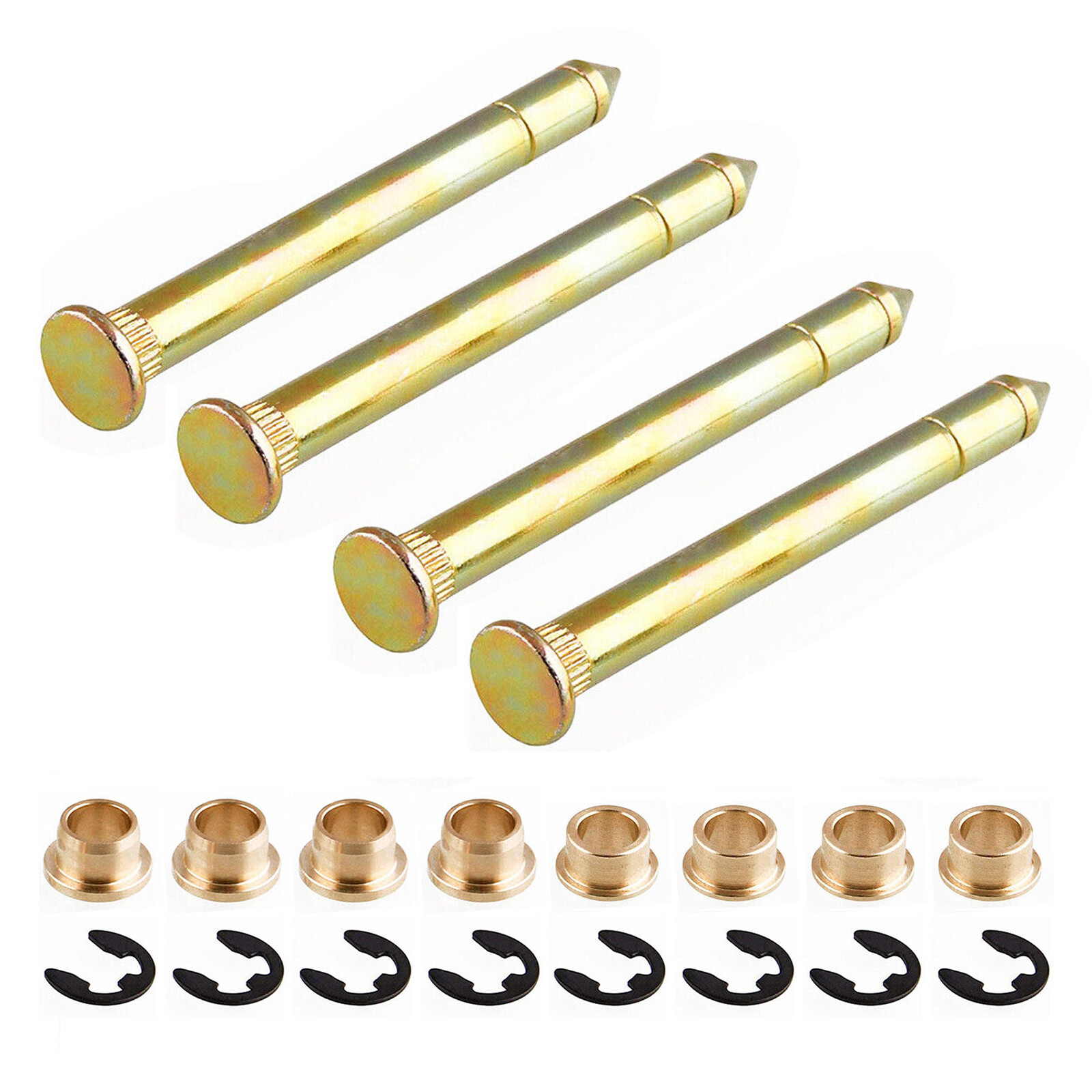 Door Hinge Pins Pin Bushing Kit For Ford Bronco F150 F250 F350 2Door F