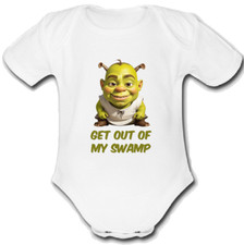@shrek@@  Babygrow Baby Vest Grow