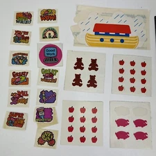Vintage Tradeable Sticker Lot RARE 80s 70s
