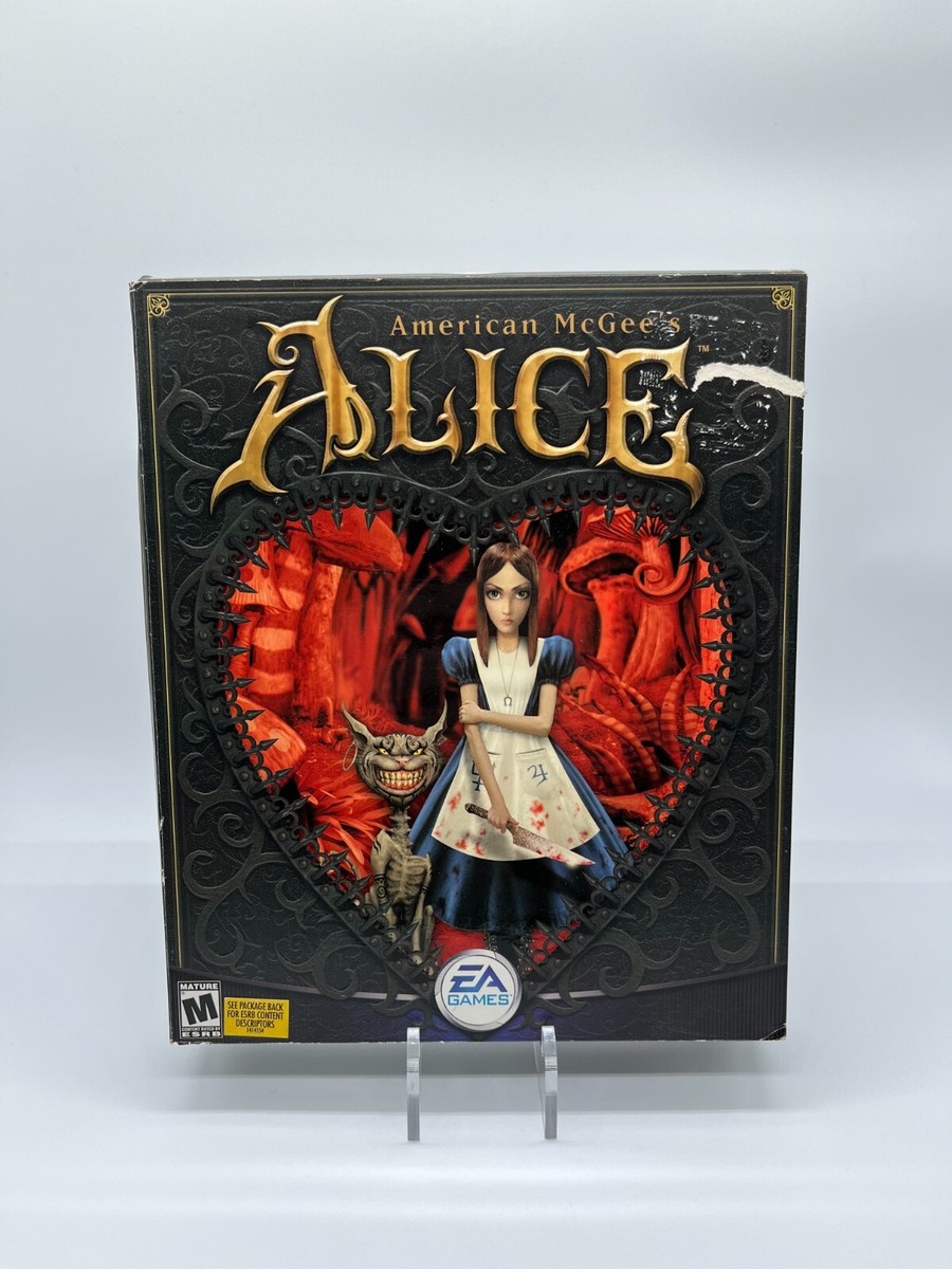 American McGee's Alice BIG BOX BRAND NEW & SEALED EA Games 2000