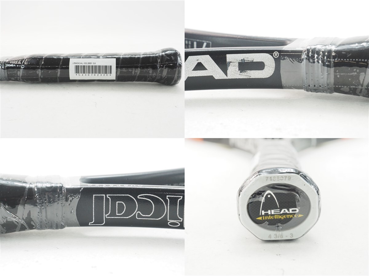 【希少】HEAD Titanium Radical OS G3 Head Titanium Radical OS Ti.Radical G3 Tennis Racket, Used