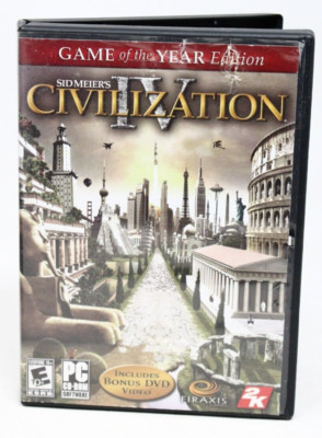 Sid Meier's IV Civilization 2006 Game of the Year Edition PC Game