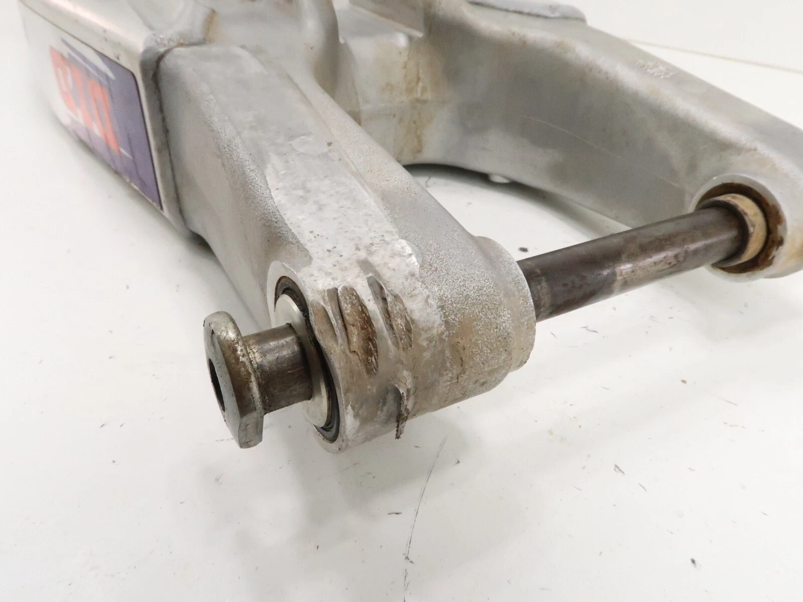 Honda CRF450R - Stock Rear Wheel Axle Bolt w/ Blocks - 2009 CRF450 OEM